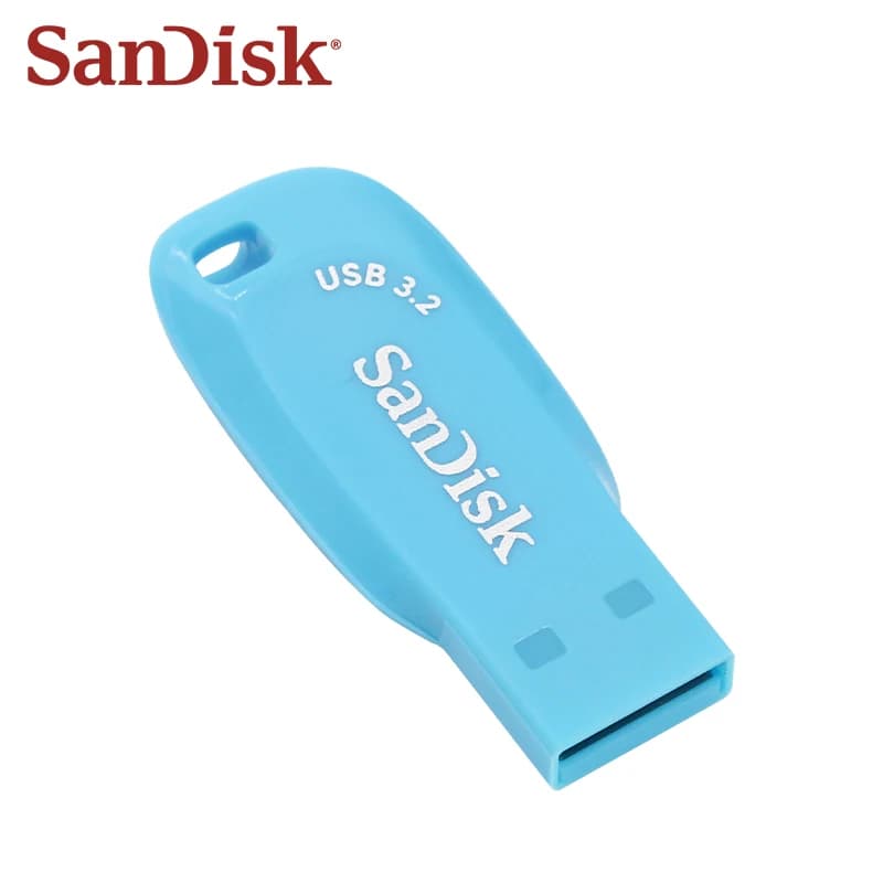 محرك أقراص فلاش SanDisk USB 3.2 بسعات 128GB و64GB و32GB بسرعة تصل إلى 100Mb/s ذاكرة تخزين أصلية للكمبيوتر U disk - 5
