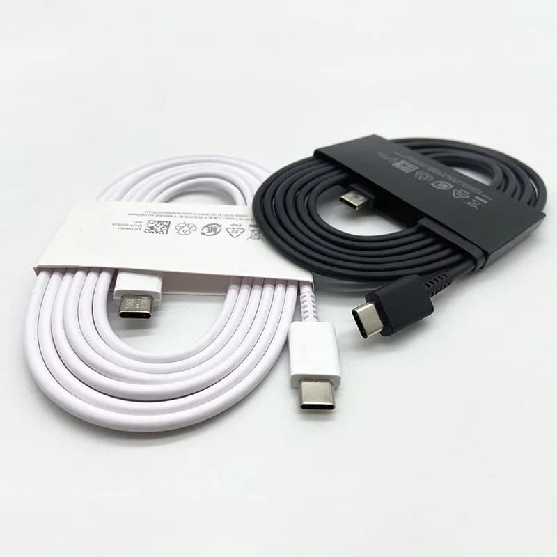 كابل سامسونج Type C بطول 1.8 متر و3 أمبير للشحن السريع لهواتف جالاكسي S23 وS20 وS21 وS22 بلس ألترا - 5
