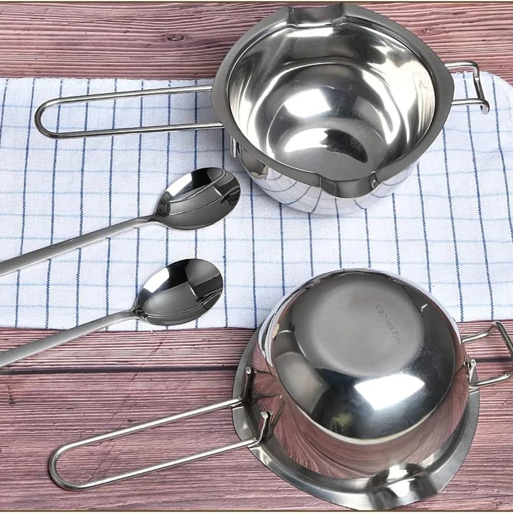 Candle Making Pouring Pot High Quality Stainless Steel Double Boiler Wax Melting Pot DIY Candle Making Starter Kit For Beginer - 5