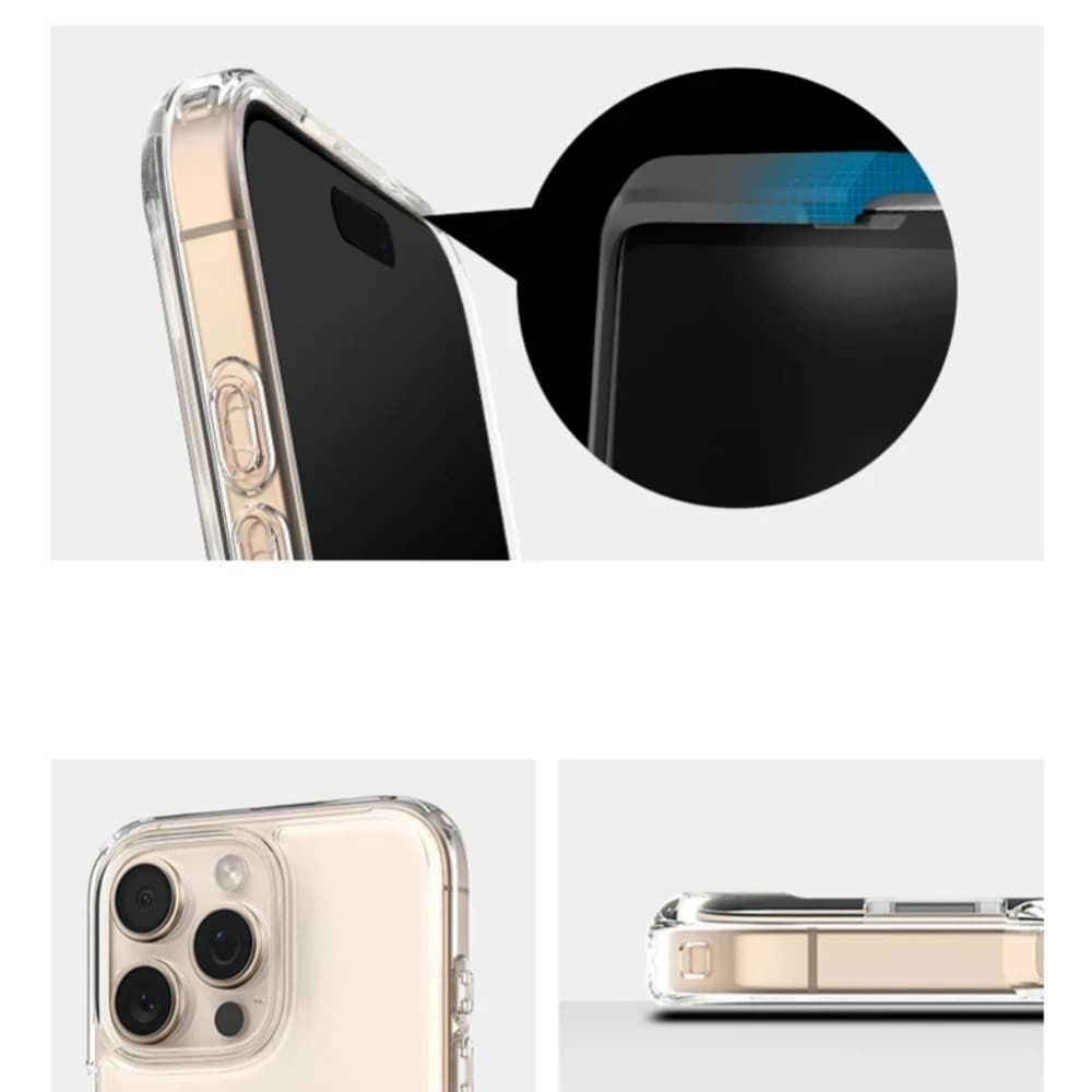 حافظة Spigen Ultra Hybrid S MagFit مصممة لهاتف iPhone 16 Pro Max 15 14 13 12 حامل مقاوم للاصفرار متوافق مع MagSafe - 6