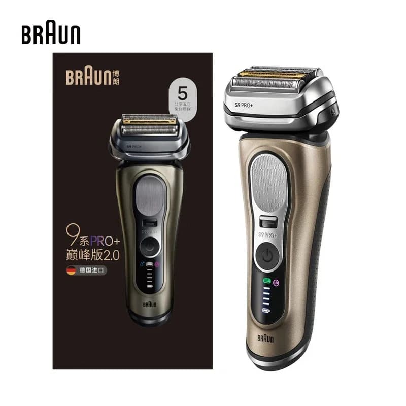 ماكينة حلاقة كهربائية من Braun شفرات متبادلة قابلة للشحن ماكينة حلاقة رجالية للاستخدام الجاف والمبلل رأس عائم لتقليم الشعر