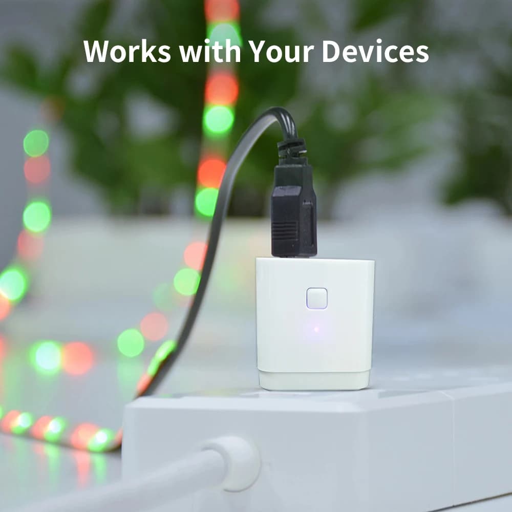 Tuya WiFi Micro USB Adaptor 5V WiFi USB Power Adaptor Smart Timing Charge Plug Works with Alexa Google Assistant Smart Life - 4
