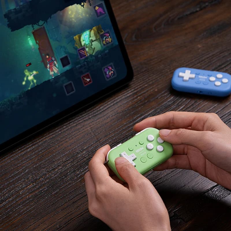 ذراع تحكم ألعاب بلوتوث 8Bitdo Micro صغير الحجم لسويتش، أندرويد، وراسبيري باي، يدعم وضع لوحة المفاتيح - 5