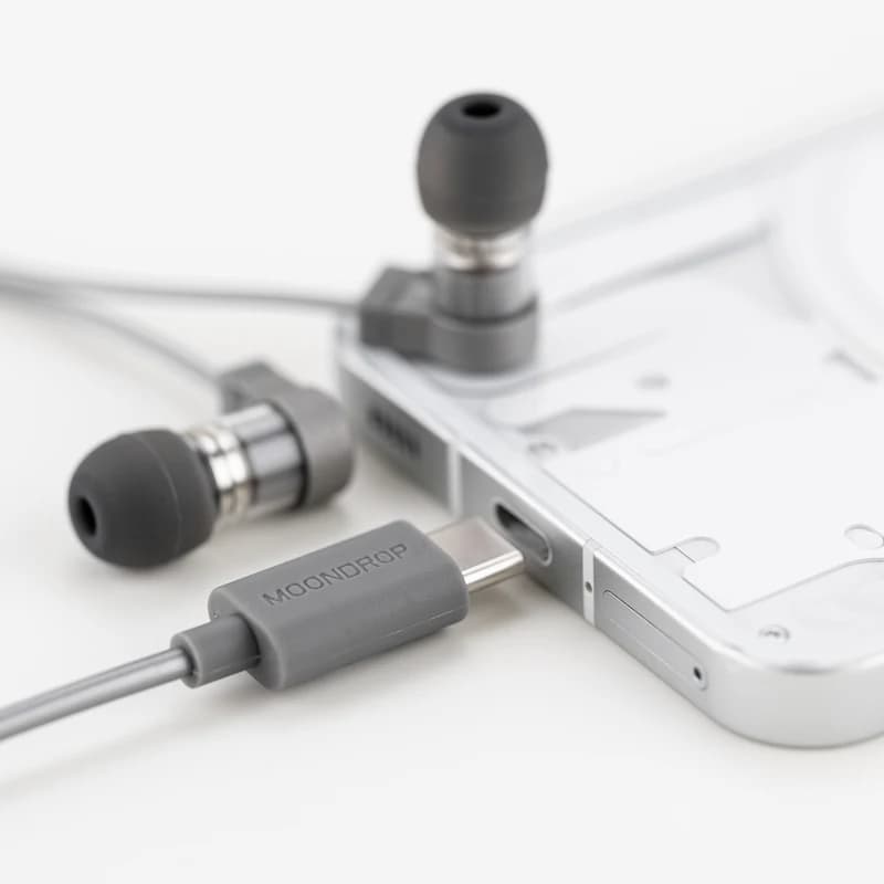 Moondrop Quark2 Dynamic Driver IEM Earphone with Type-C Connector and Microphone  32Bit/384kHz Hardware Decoding Heaphones - 6