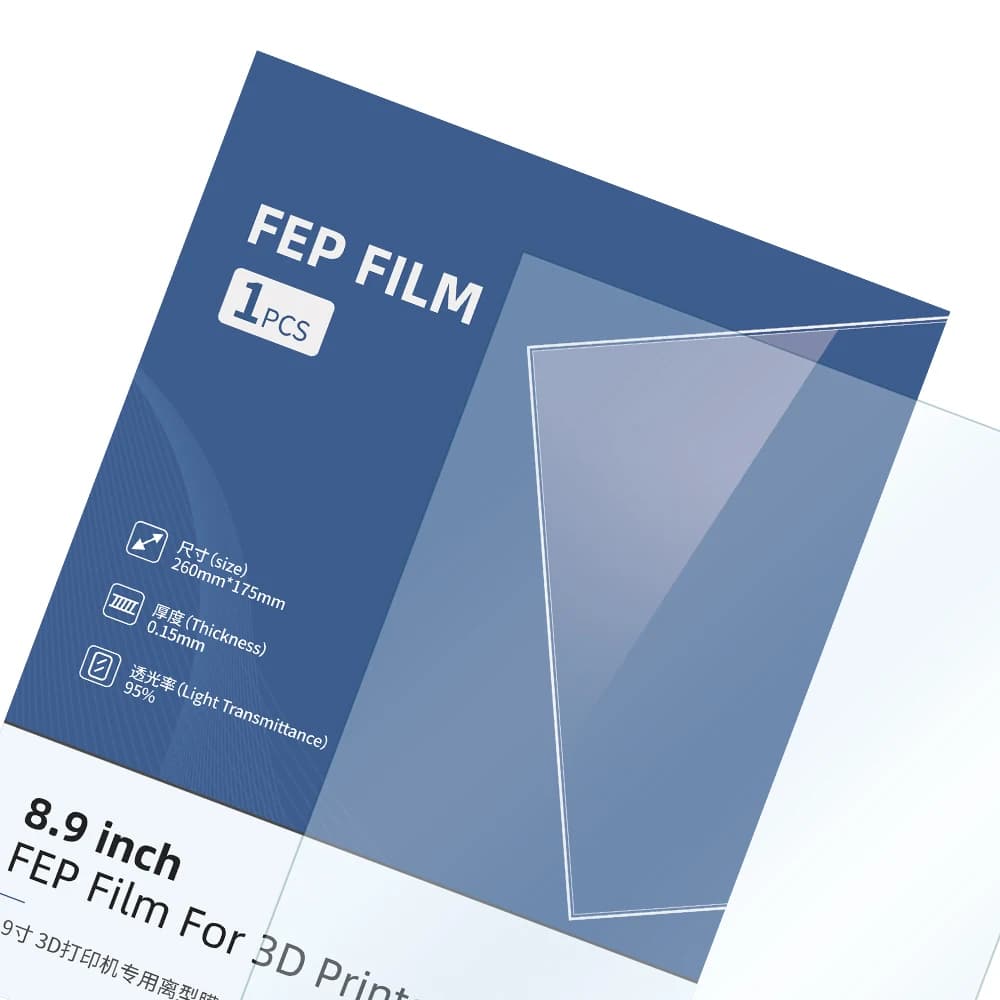 فيلم FEP من ANYCUBIC لطابعة Photon Mono X، Photon X، Photon Mono X 6K، Photon Mono X 6KS، Photon M3 Plus، Photon Mono X2 ثلاثية الأبعاد - 6