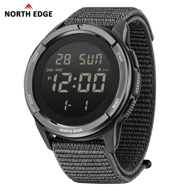 ساعات رقمية NORTH EDGE 2026 TERRAX للرجال رياضية خارجية سباحة مقاومة للماء 50M ساعة إيقاف عد تنازلي ساعة إلكترونية للرجال - 2