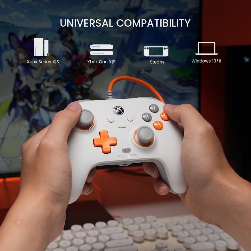 GameSir T7 Xbox Gaming Controller Wired Gamepad for Xbox Series X, Xbox Series S, Xbox One, with Hall Effect Joystick Trigger - 2