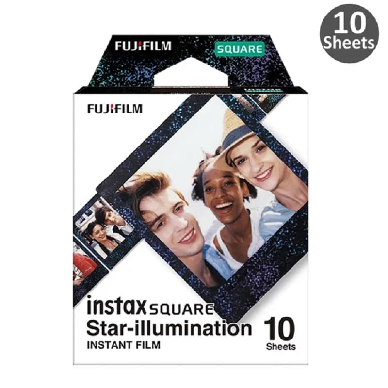 Fujifilm Instax Square Films Photo Paper For Fuji Instax SQ1 SQ10 SQ40 SQ20 Instant Square Camera Link Printer 10-100 Sheets - 6
