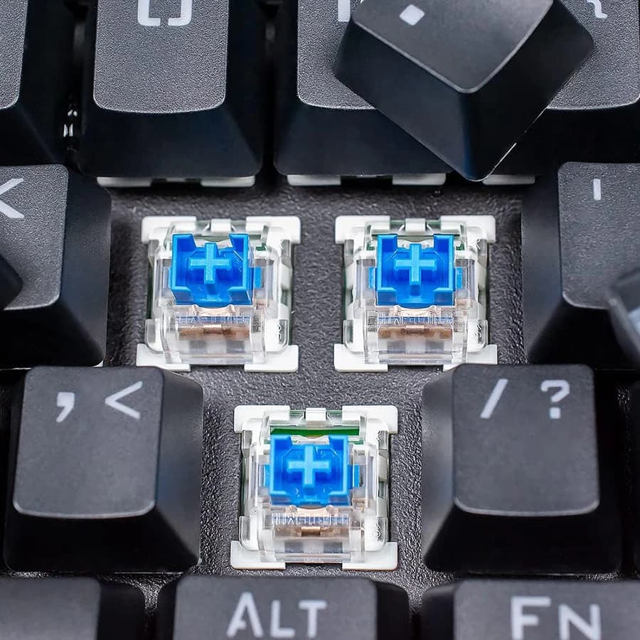 مفاتيح Outemu مقاومة للغبار، خطية، لمسية، صامتة، 3Pin، لوحة مفاتيح بإضاءة RGB LED SMD للألعاب، متوافقة مع MX Switch - 3