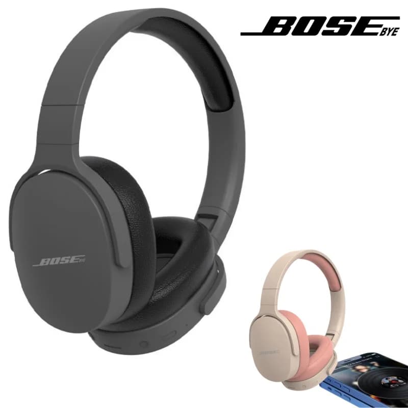 Bosebye سماعات P2961 سماعة لاسلكية تعمل بالبلوتوث 5.3 الأصلي سماعة ستيريو HIFI سماعة لعبة سماعات مع هيئة التصنيع العسكري لسامسونج آيفون