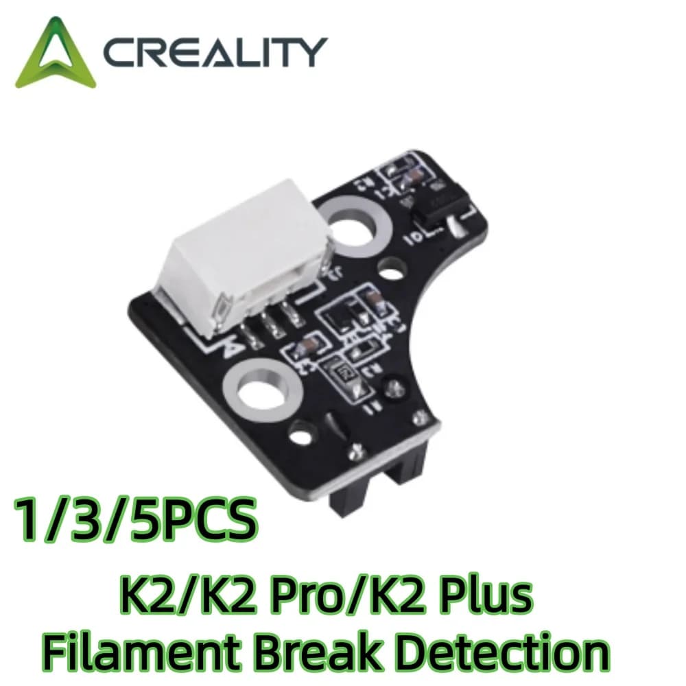 لوحة كشف الخيط الرسمية من Creality K2 Plus لطابعات K2/K2Pro Combo لوحة استشعار الخيط PCB منفصلة تكتشف انقطاع الخيط
