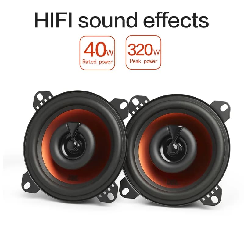 سماعة سيارة JBL 4 بوصة محورية سماعات ستيريو ثنائية الاتجاه مضخم صوت سيارة تويتر كامل التردد وميد رينج - 4