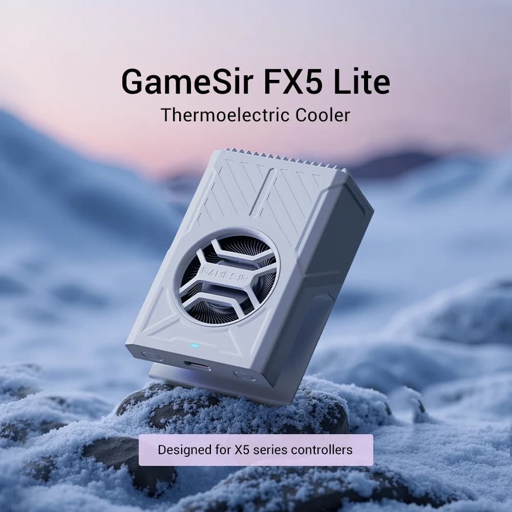 جيم سير X5 لايت X5s بلوتوث جيم باد مبرد كهروحراري FX5 لايت مروحة تبريد إكسسوارات ألعاب للهاتف المحمول - 3