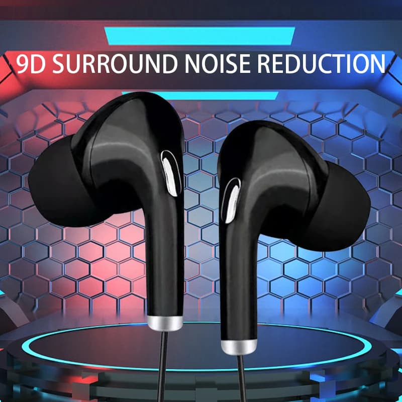 العالمي سماعة 3.5 مللي متر جاك سماعات أذن سلكية مع ميكروفون HiFi سماعات أذن استريو سماعات رياضية لشاومي سامسونج Redmi POCO - 5