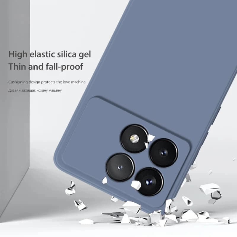 غطاء Poco X6 Pro سيليكون سائل مقاوم للصدمات أغطية هواتف لجهاز Xiaomi Poco X6 Pro Poco X 6 Prо X6Pro Pocox6 Pro 5G غطاء TPU ناعم - 2