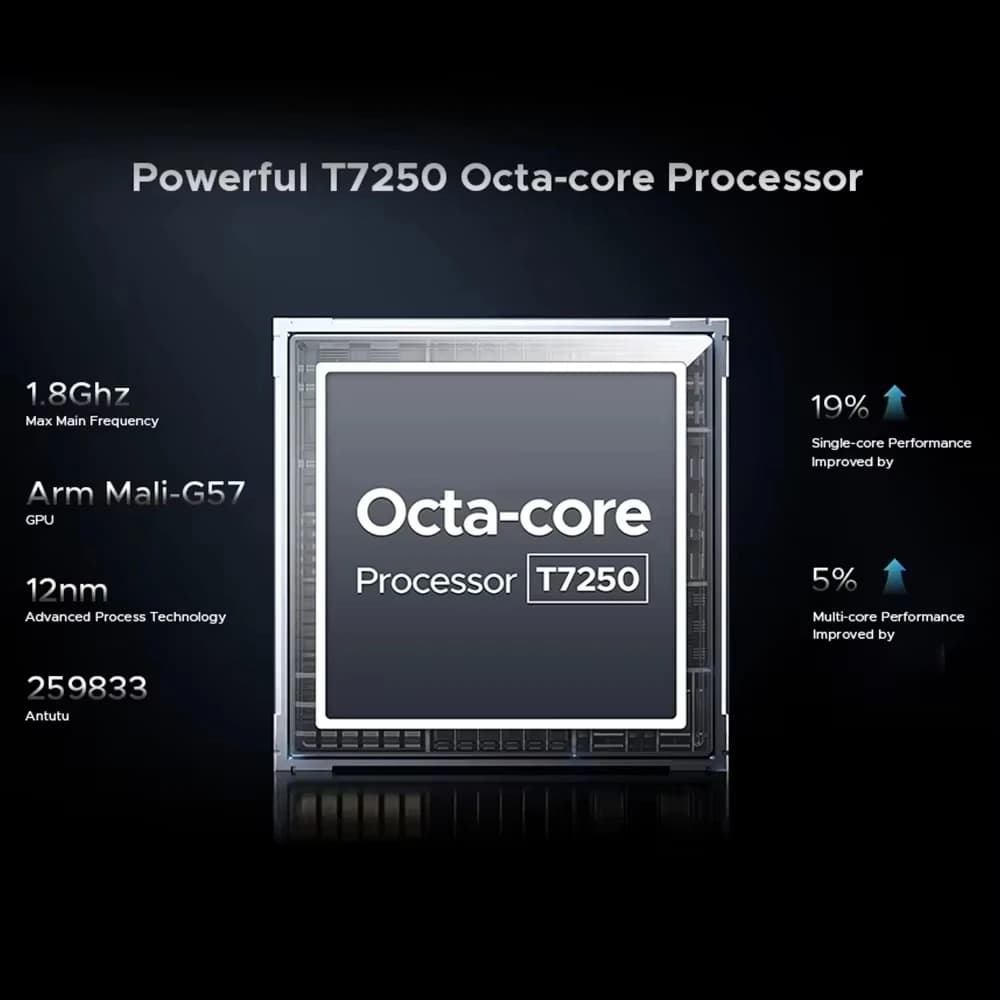 هاتف DOOGEE Note58 برو الذكي بشاشة 6.75 بوصة HD+، محمول، 8 جيجابايت رام، 256 جيجابايت روم، بطارية 6250 مللي أمبير، أندرويد 15، تقنية NFC - 2