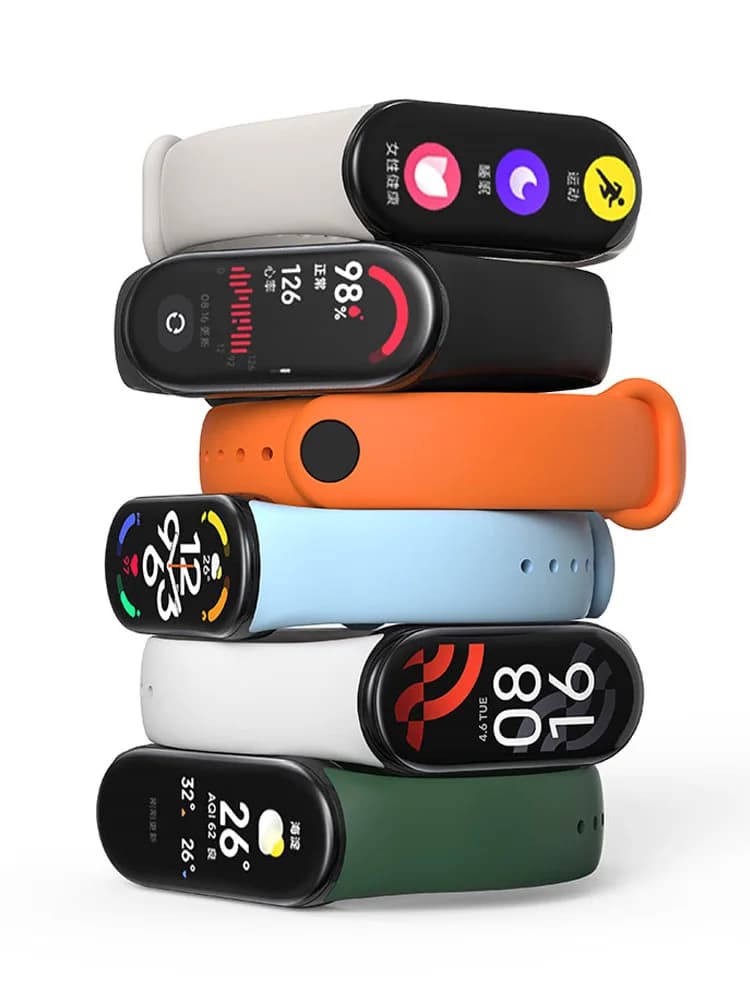 حزام سيليكون لـ Xiaomi Mi Band 10 9 8 حزام رياضي من المطاط مزود بـ NFC سوار ذكي اكسسوارات Xiaomi Smart Band 10 9 8 - 2