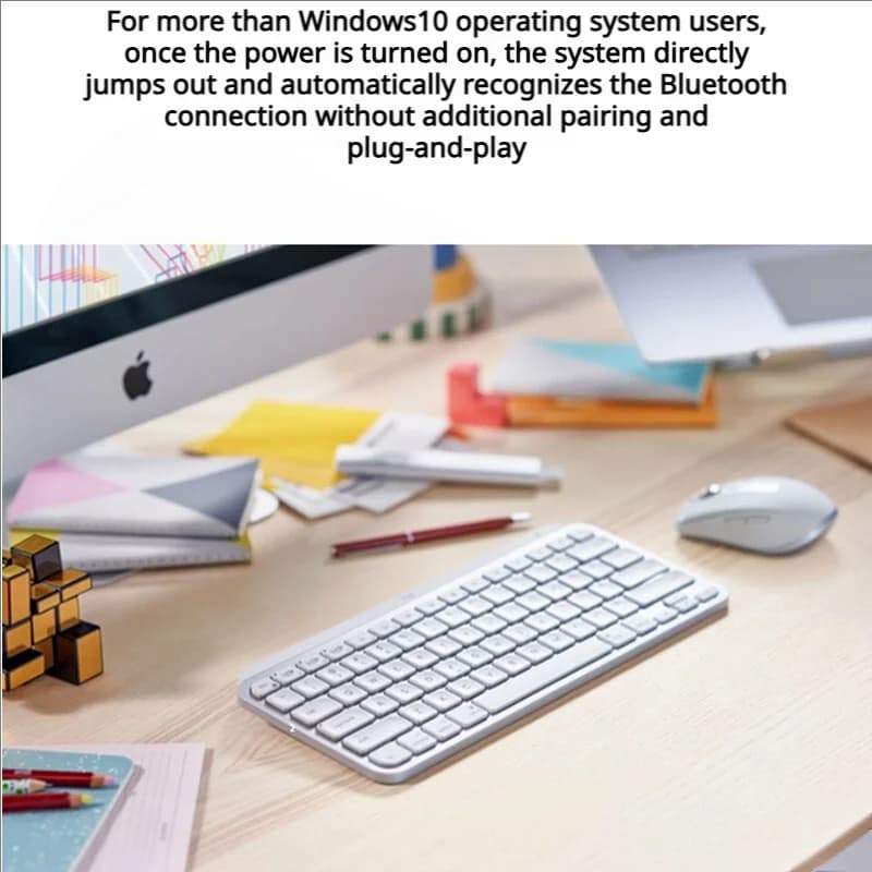 Logitech MX Master Series MX Keys Mini Wireless Bluetooth Backlit Keyboard 79Keys Type-C for Mac iPad - 6