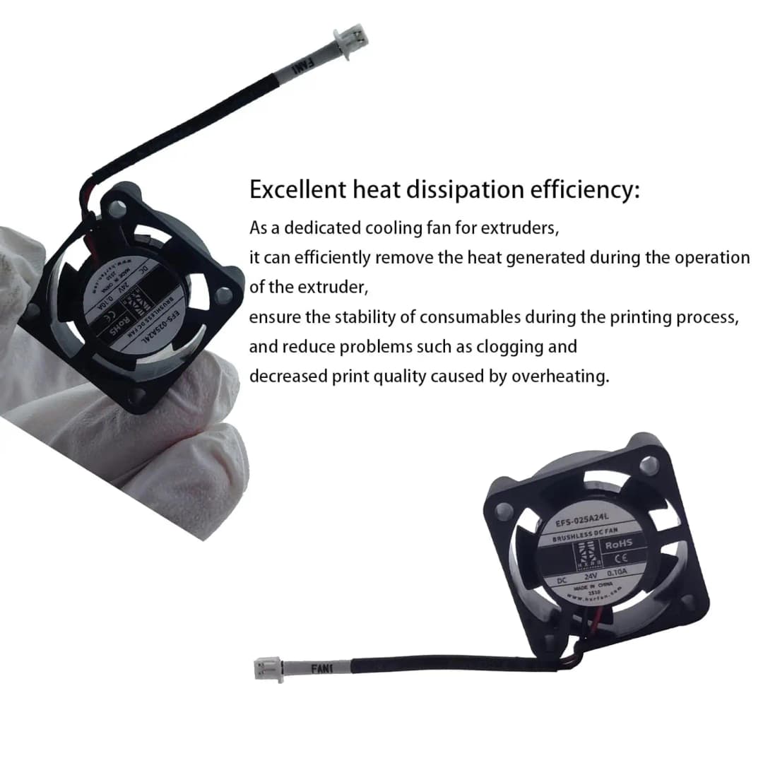 Creality Official Ender 3 V3 SE Fans, 4010 Blower Fan DC 24V 2510 Axial Cooling Fan for Ender3 V3 SE/Ender3 V3 KE 3D Printer par - 4