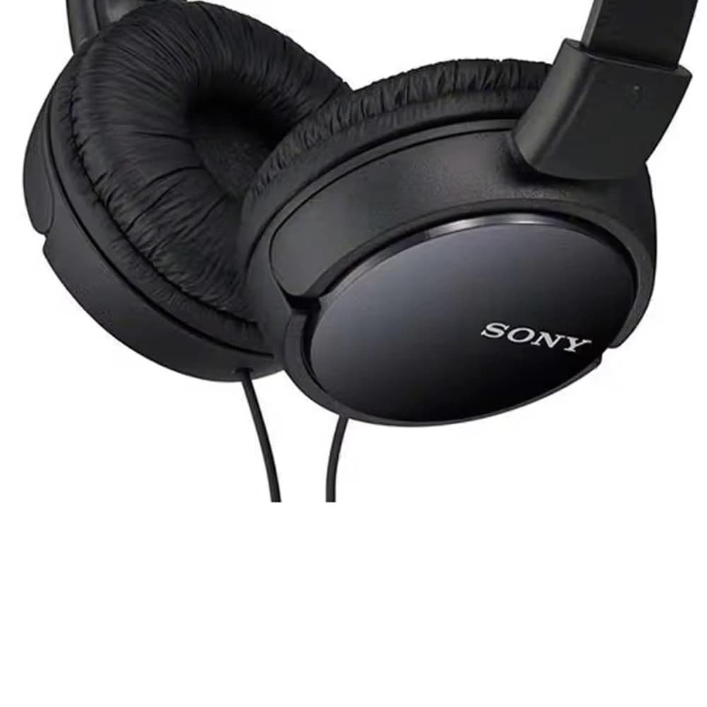 سماعات رأس سوني MDR-ZX110AP الأصلية، سلكية، صوت ستيريو، مقبس 3.5 ملم، قابلة للطي، مع ميكروفون مدمج - 6