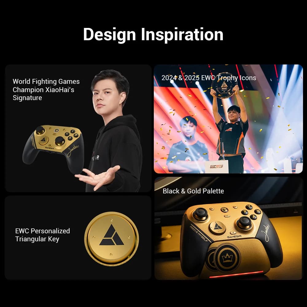 وحدة تحكم GameSir G7 Pro 8K Champion Edition، يد تحكم بلوتوث لاسلكية لـ Nintendo Switch 2، أندرويد، iOS، كمبيوتر، Steam - 2