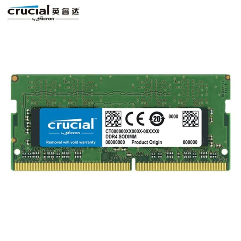 Crucial DDR4  Memory 8GB 16GB 32GB 3200MHz SODIMM Memorial 1.2v CL22 Laptop RAM - 2