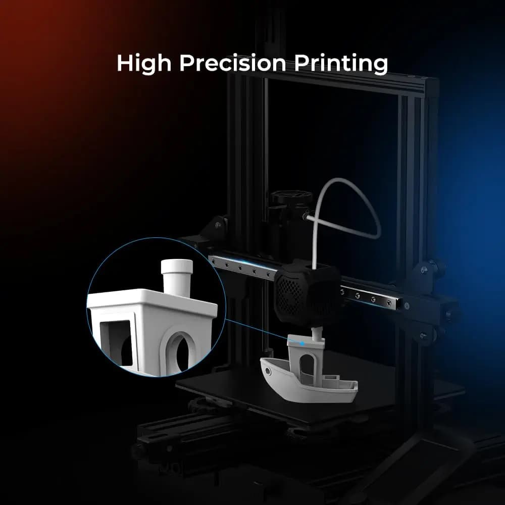 مجموعة دليل السكة الخطية MGN12C لمحور X من كرياليتي Ender 3، مع دعامة تثبيت لوحة، دعم مجموعة سبرايت برو، متوافقة مع Ender-3/3 Pro/3 V2 - 3