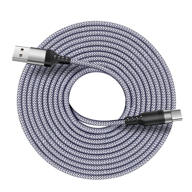 Extender Long Usb A Fast Charging Cable Charger 3M/5M/8M Micro Usb Wire Cord for Xiaomi Samsung Huawei Mobile Phone Data Cord - 6