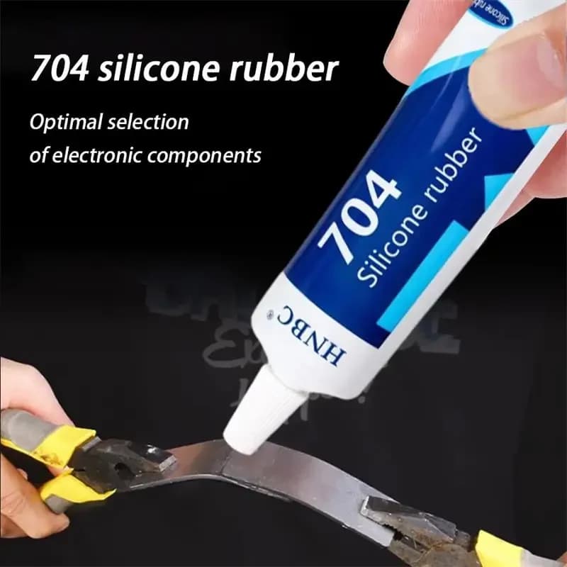 704 Silicone Rubber High-Temperature Resistant Electronic Waterproof Insulation Strong Heat-Resistant Silicone Sealing Adhesive - 3