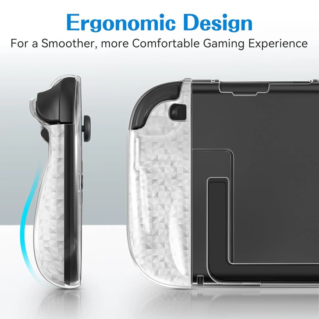 حافظة صلبة شفافة لجهاز NS Switch 2 Joycon تحكم سبليت الغطاء الواقي الجلد شل حامي للتبديل 2 الملحقات - 6