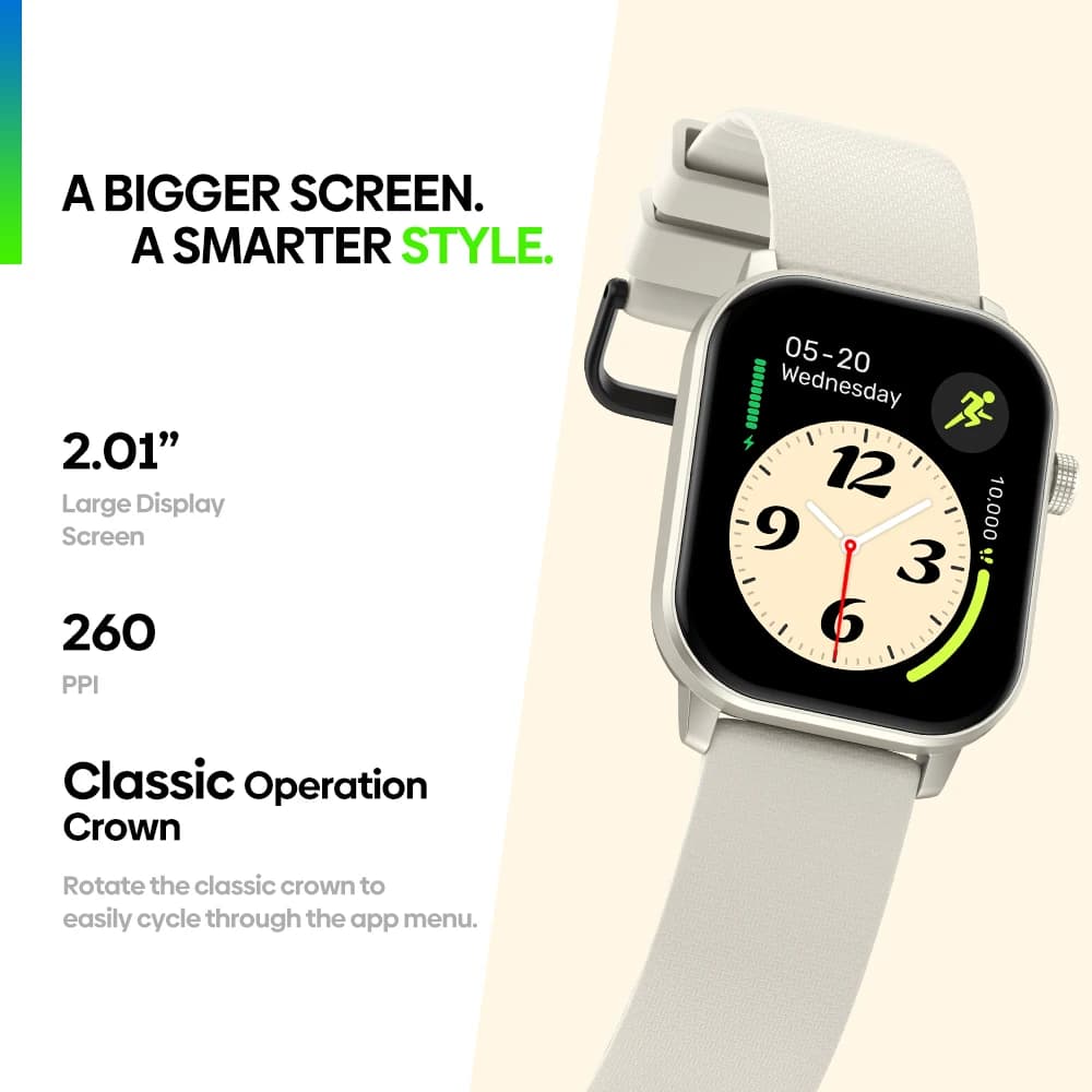 New 2025 Zeblaze GTS 3 GPS Sport Smartwatch Voice Calling 2.01" Display Heart Rate SpO2 Stress Tracking Smart Watch for Men Lady - 4