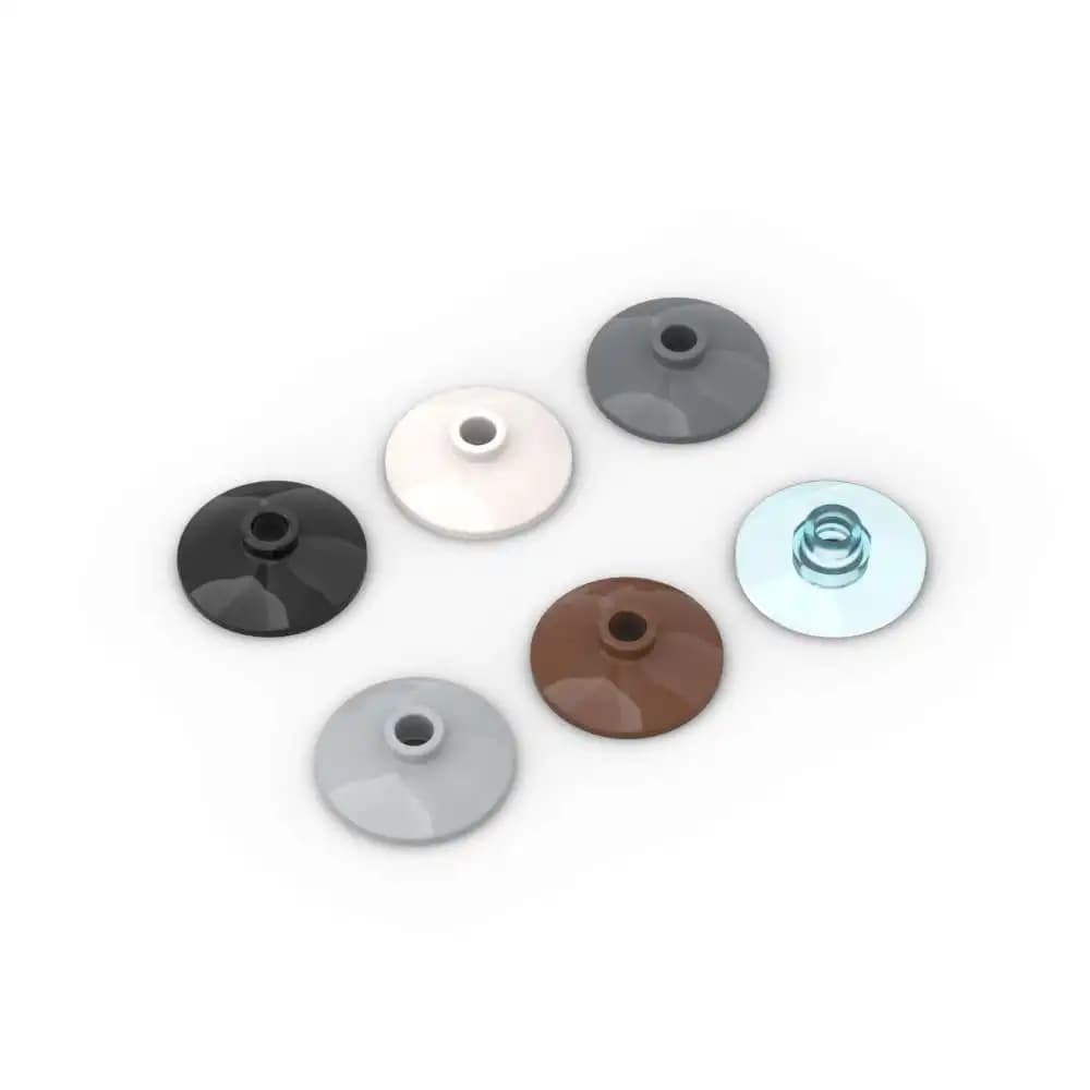MOC 10 قطع 4740 طبق 2x2 مجموعة مكعبات بناء رادار أحجية DIY ألعاب تجميع أطفال هدية عيد ميلاد