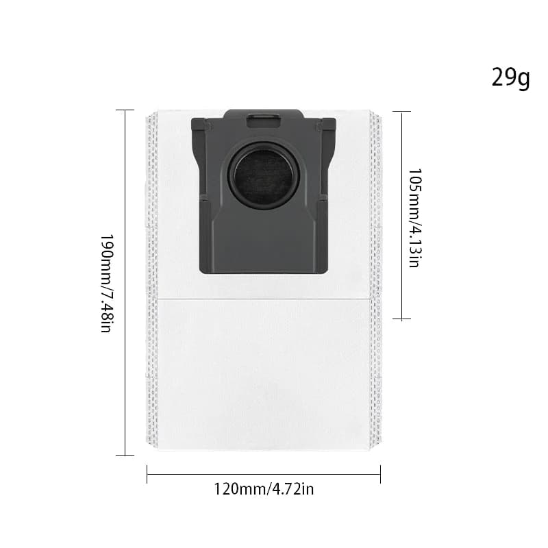 Qriginal Dreame L10s Ultra Gen3  Robot Vacuum Cleaner Accessories Main Brush Side Brush HEPA Filter Mop Cloths Dust Bag Par - 4