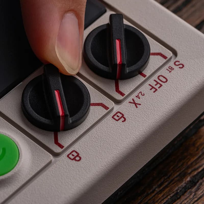 8BitDo وحدة تحكم أركيد لاسلكية بجميع الأزرار لسويتش 1/2 وويندوز، مفاتيح ميكانيكية منخفضة، 4 أزرار قابلة للبرمجة - 3