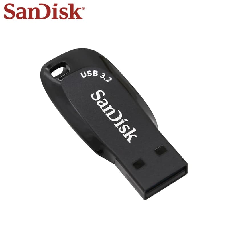 محرك أقراص فلاش SanDisk USB 3.2 بسعات 128GB و64GB و32GB بسرعة تصل إلى 100Mb/s ذاكرة تخزين أصلية للكمبيوتر U disk - 3
