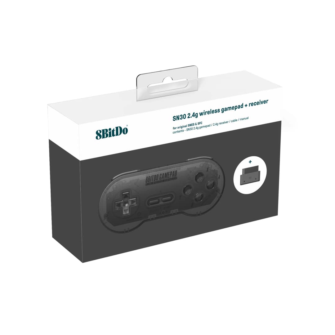 ذراع تحكم لاسلكي 8BitDo SN30 2.4G لأجهزة SNES/SFC الأصلية - 5