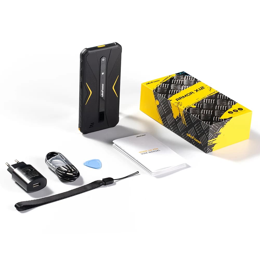 Ulefone Armor X12 Pro，Android 13 ，Up to 8GB+64GB ，4860mAh，13MP 5.45"4G NFC， Global Version，Dual 4G VoLTE，3-Card Slot - 6