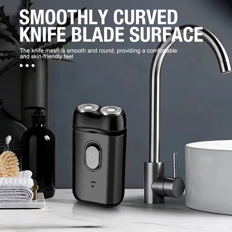 Men's Electric Portable Shaver, Double Headed Shaver, Multi Functional USB Charging Shaver - 2