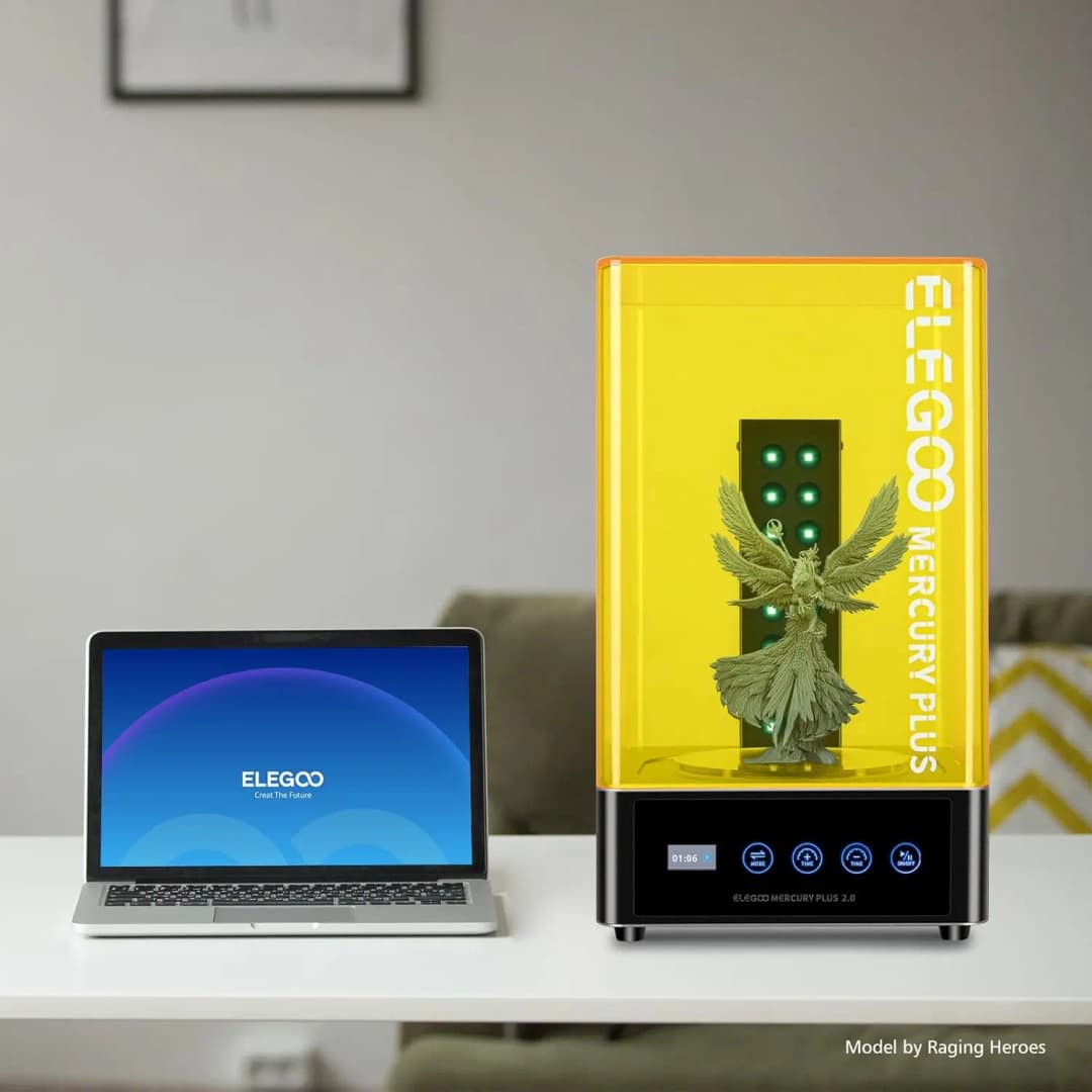 محطة غسل وعلاج ELEGOO Mercury Plus 2.0 V2 لطابعات 3D Mars Photon S Photon Mono LCD SLA DLP - 6