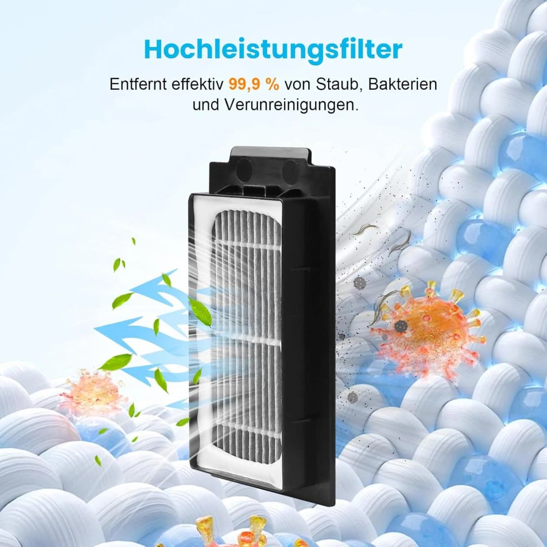 قطع غيار Ecovacs Deebot T30C / T30C OMNI / T30C GEN 2 / T30C OMNI GEN 2، فرشاة، مرشح، ممسحة، قماش، كيس غبار - 6