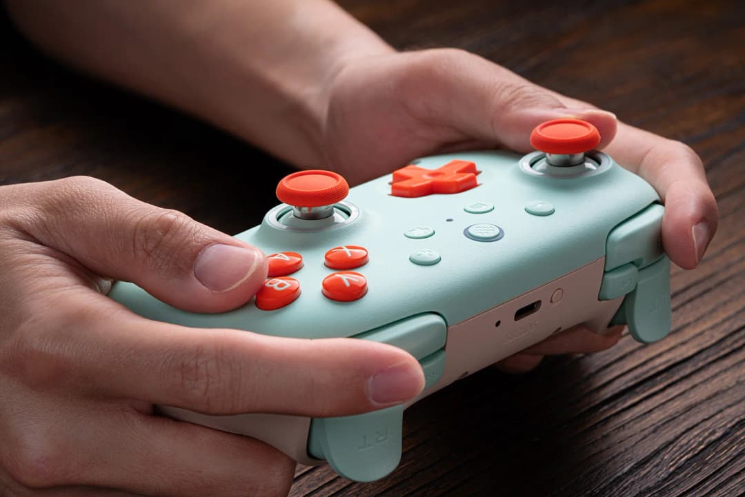 8BitDo Ultimate 2C Wireless Gaming Controller Hall Effect Joystick for PC, Windows 10, 11, Steam Deck, Raspberry Pi, Android - 4