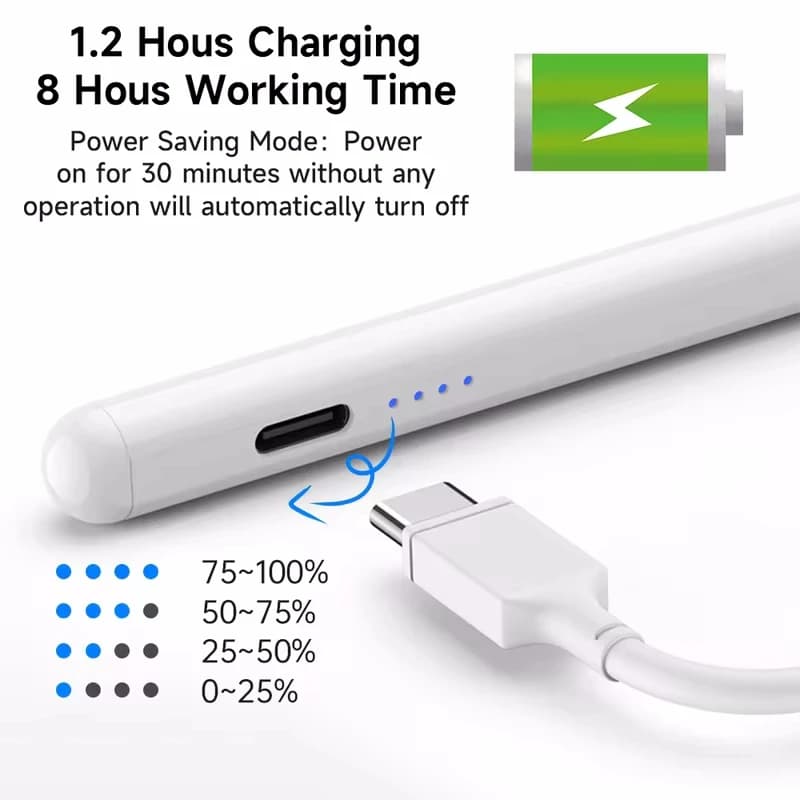 New Universal Stylus Pen for Tablet Touch Pen for iPad Apple Pencil Mobile Phone for Huawei Lenovo Samsung Phone Xiaomi Redmi - 2