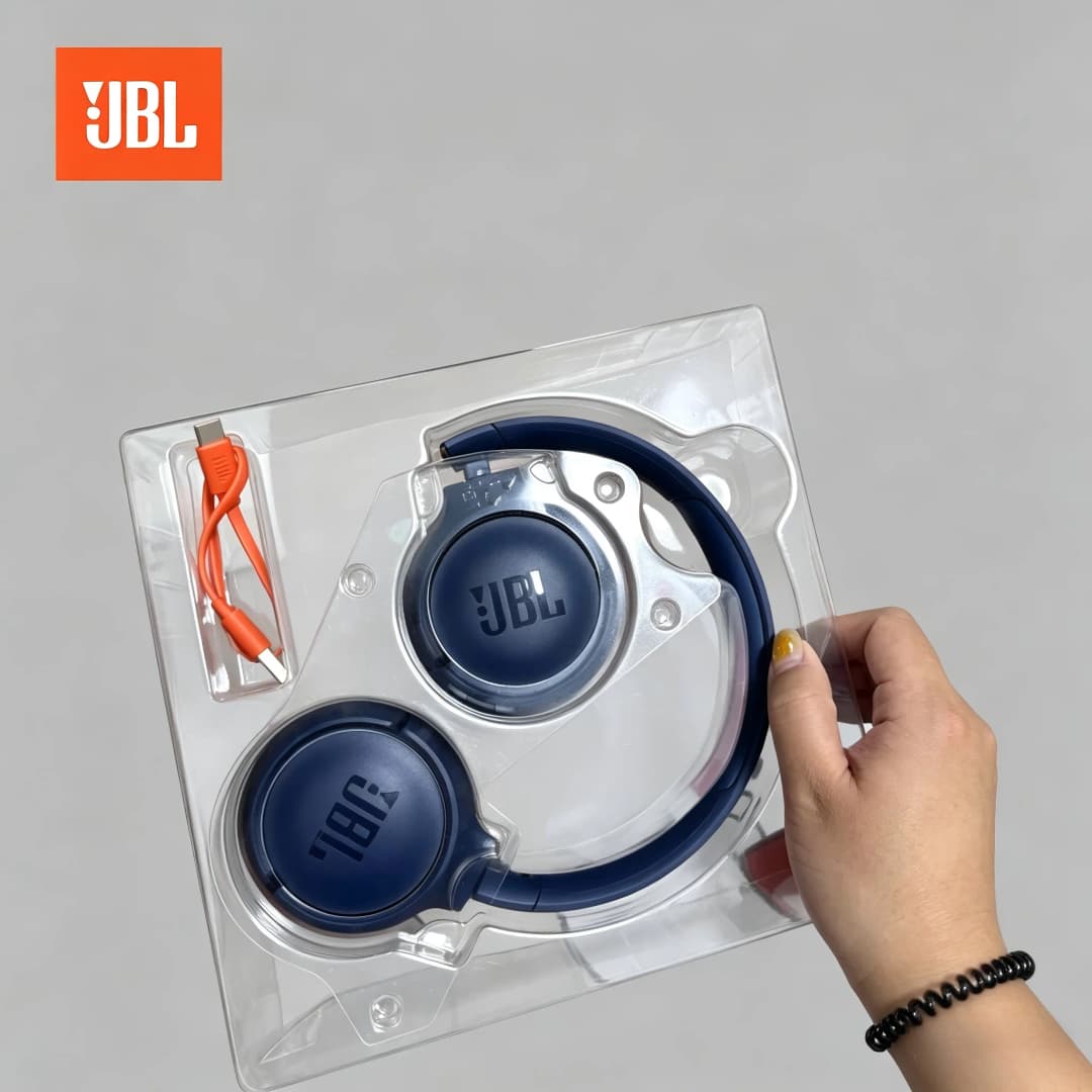 سماعات JBL Tune 510 BT بلوتوث لاسلكية صوت جهير نقي شحن سريع بطارية طويلة الأمد سماعات أذن محمولة عصرية BT510 - 4