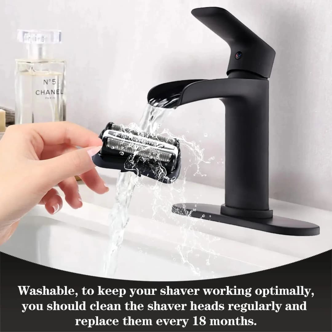 32B Shaver Replacement Head for Braun Series 3 3000s 3010s 3020s 3030s 3040s 300s 301s 310s 320s 330s 340s Electric Shaver - 4