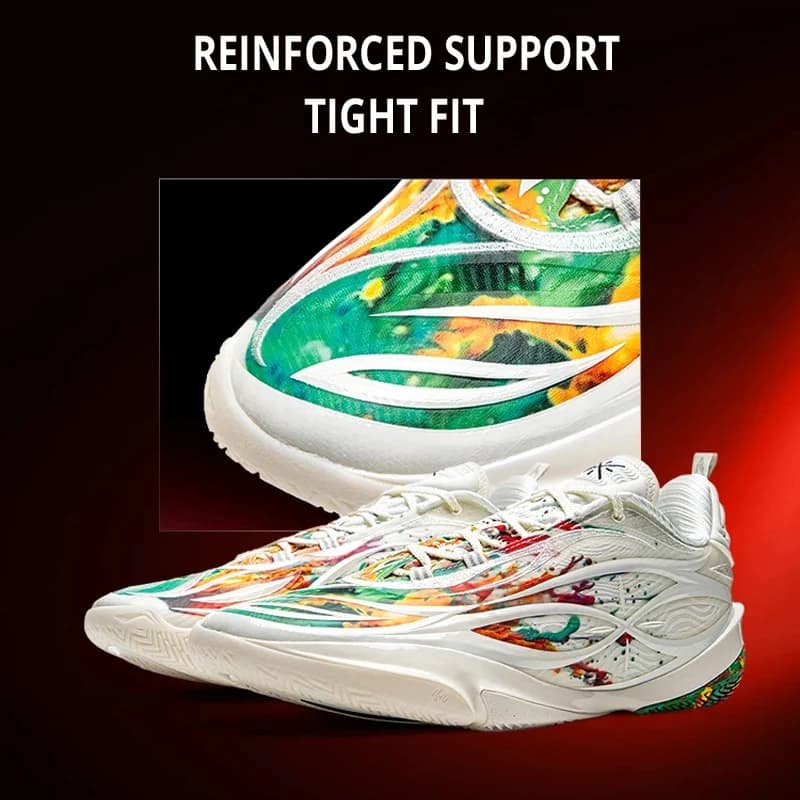 أحذية كرة سلة احترافية للرجال من Li-Ning، طراز WADE 808 5 ULTRA V2، وسادة SUPER BOOM، أحذية رياضية للمنافسة ABAV045 - 5