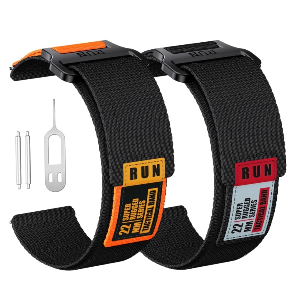 حزام ساعة Galaone Garmin Instinct3 E مقاس 45 ملم، حزام معصم رياضي من السيليكون قابل للاستبدال بعرض 22 ملم، متوافق مع Instinct1/2 و 2S بعرض 20 ملم - 2