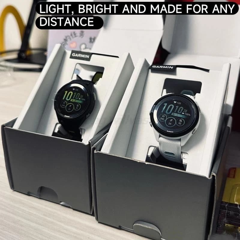 Garmin Forerunner 265 Running Smartwatch Built in GPS 13 Days Battery Life 1.3'' AMOLED Display Sleep Monitoring Fitness Tracker - 4