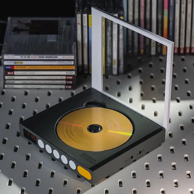 مشغل أقراص مدمجة محمول MOONDROP DISCDREAM 2 مع وظيفة بطاقة صوت سطح المكتب وإخراج رقمي بصري - 3