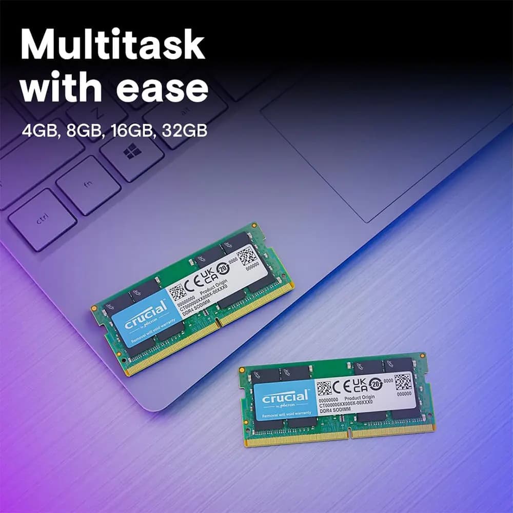 1/2/5/10 قطع كروشيال لابتوب DDR4 رام SODIMM ذاكرة 8 جيجابايت 16 جيجابايت 32 جيجابايت 3200 ميجاهرتز 2666 2133 2400 ميجاهرتز PC4-21300 17000 19200 25600 رامات NB - 3