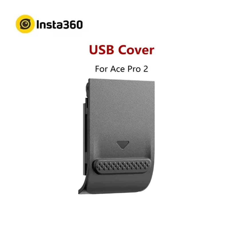 Insta360 Ace Pro 2 Official Accessory — Charging/USB/SD Card Slot Cover (Side Frame) | Waterproof & Dustproof Port Protector - 2